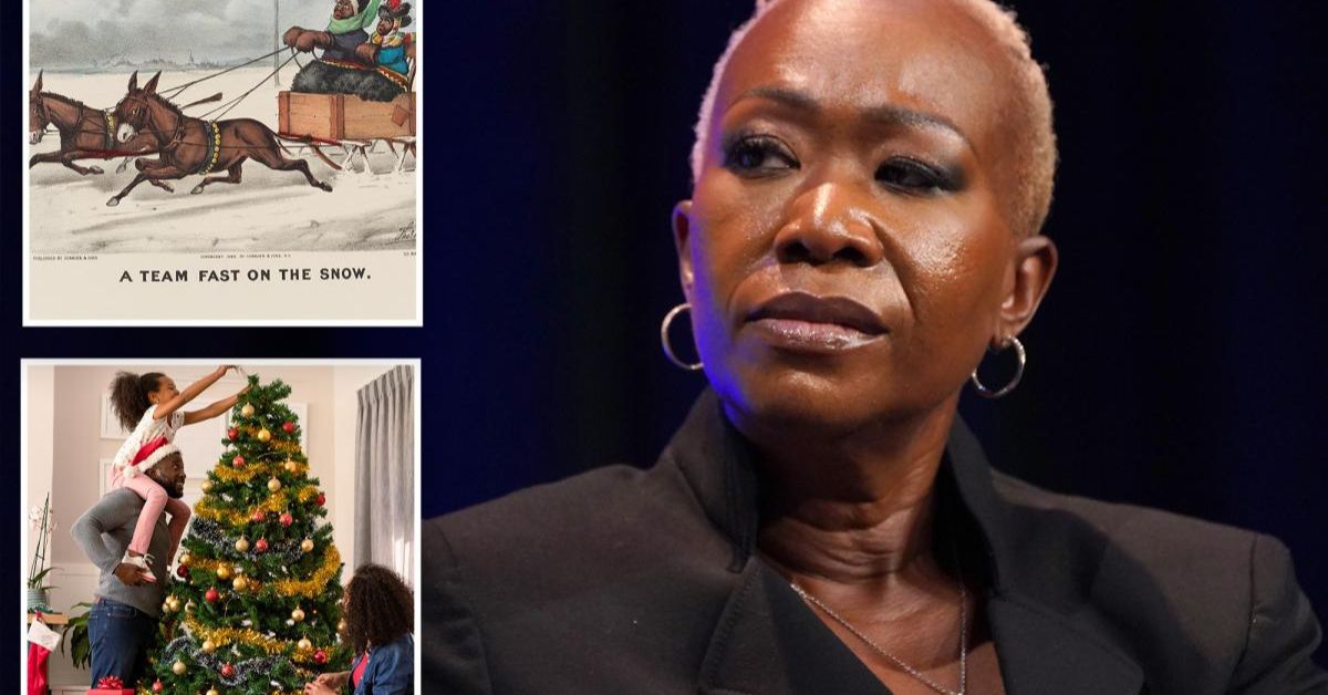 Joy Reid 'Jingle Bells' racism video share