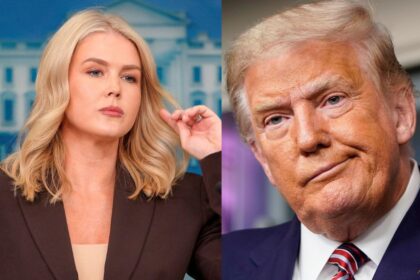 Karoline Leavitt's comments about Donald Trump's bruises and bandages