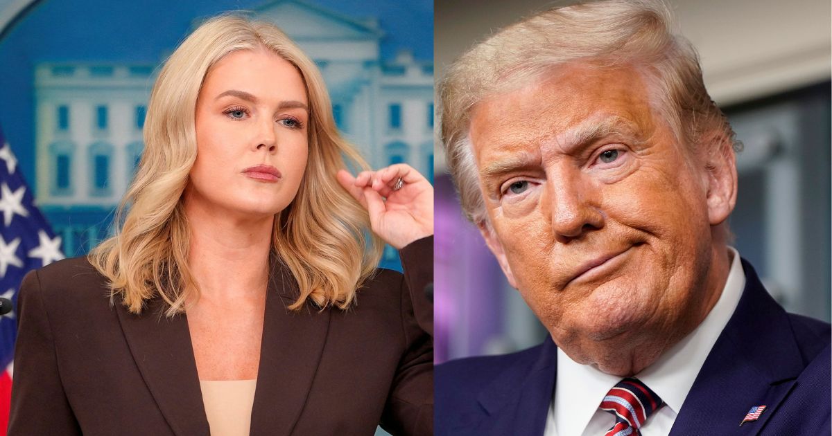 Karoline Leavitt's comments about Donald Trump's bruises and bandages