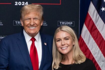 Karoline Leavitt and Donald Trump share a warm, cordial relationship marked by mutual support. Image via Instagram / karolineleavitt).