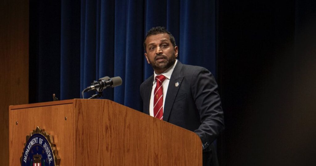 Kash Patel earns new name after alleged overuse of government jets