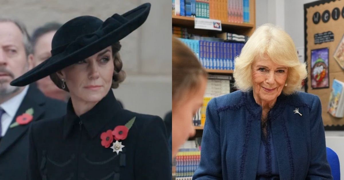 Kate Middleton and Queen Camilla