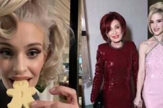 Kelly Osbourne stuns fans with drastic weight loss and hair transformation in recent pictures. (left- @kellyosbourne|via Instagram) and ( right- @moidrepeller|X.com).