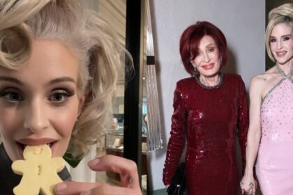Kelly Osbourne stuns fans with drastic weight loss and hair transformation in recent pictures. (left- @kellyosbourne|via Instagram) and ( right- @moidrepeller|X.com).