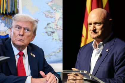 Mark Kelly (R) has vowed to continue attacking Trump's administration