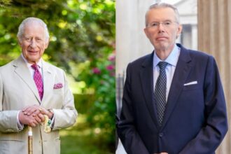 King Charles III gave Hans Rausing one of the highest honors in Britain.