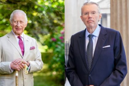 King Charles III gave Hans Rausing one of the highest honors in Britain.