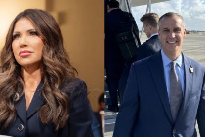 Kristi Noem and Corey Lewandowski