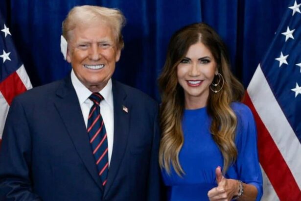 Kristi Noem has asked for travel ban from different countries