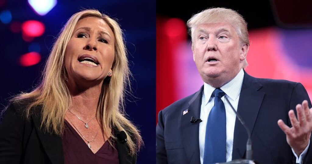 Marjorie Taylor Greene and Trump's feud is heating up