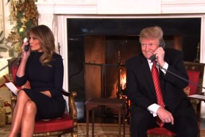 Melania Cuts off Donald Trump Mid-Speech During Christmas Eve Call