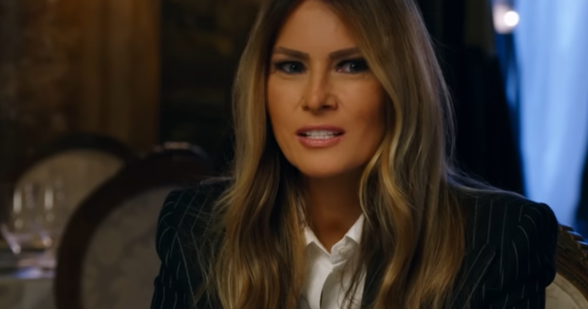 Melania Trump in a still from the trailer.