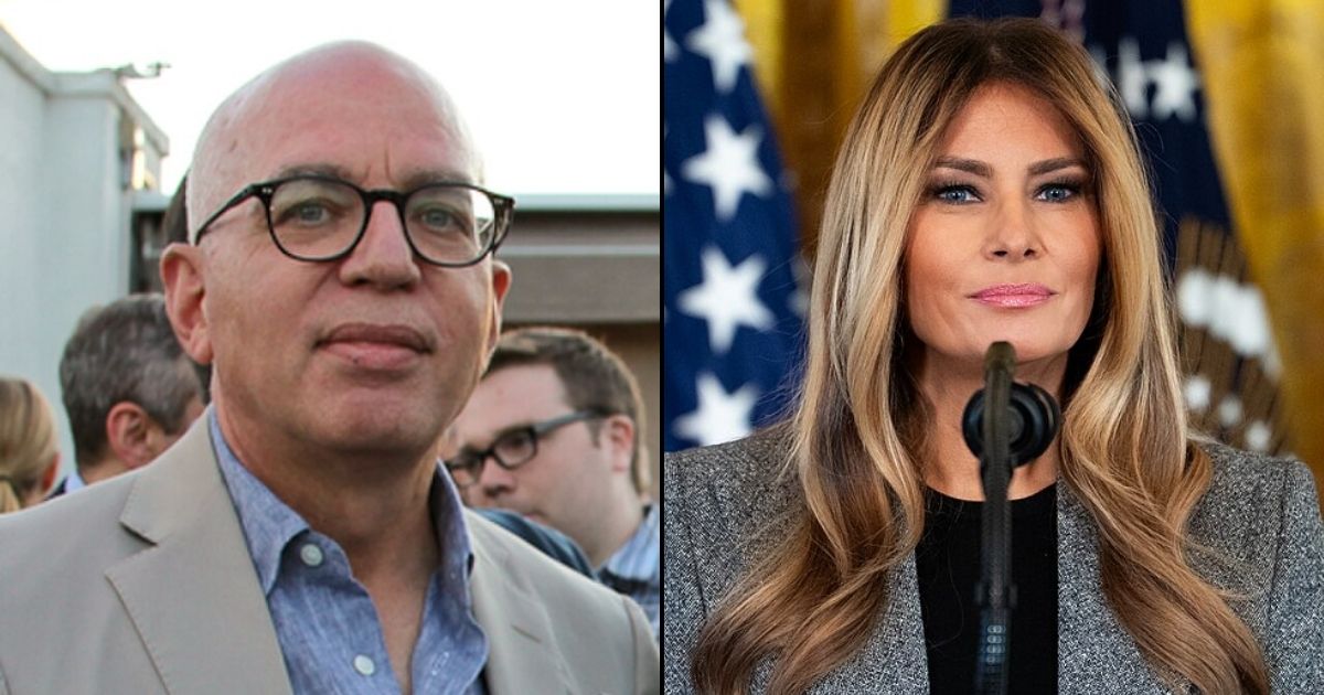 Melania Trump and Michael Wolff