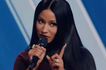 Nicki Minaj speaking