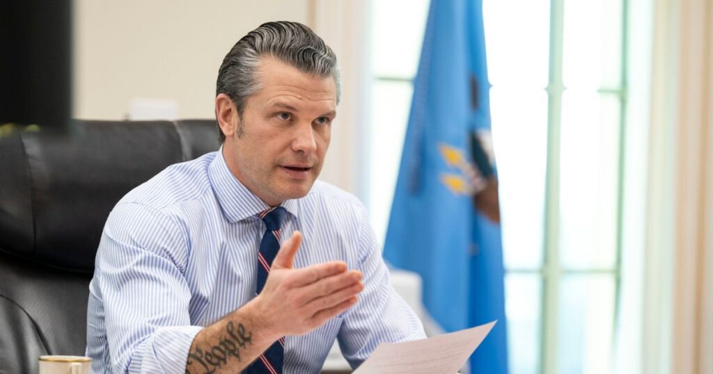 Pete Hegseth under scrutiny from lawmakers.