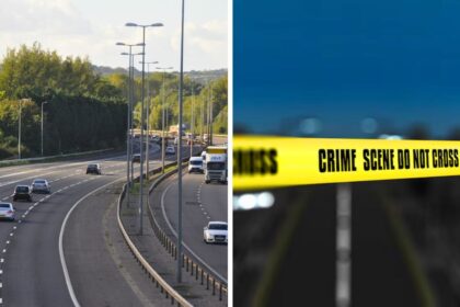 Police and emergency crews have closed the M5 overnight after the fatal collision involving an 18-year-old patient