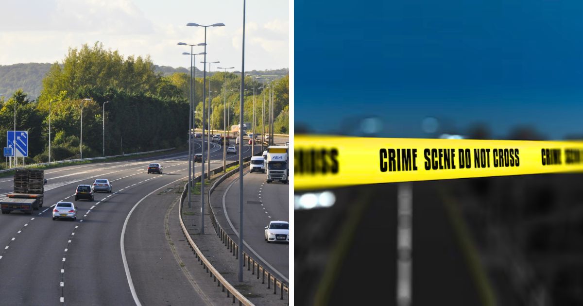 Police and emergency crews have closed the M5 overnight after the fatal collision involving an 18-year-old patient