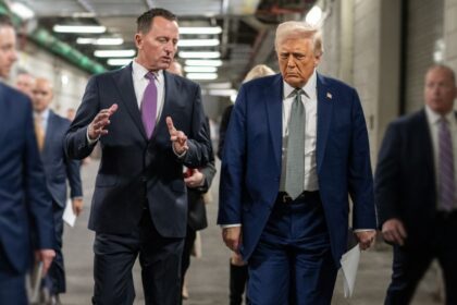 Richard Grenell and President Donald Trump