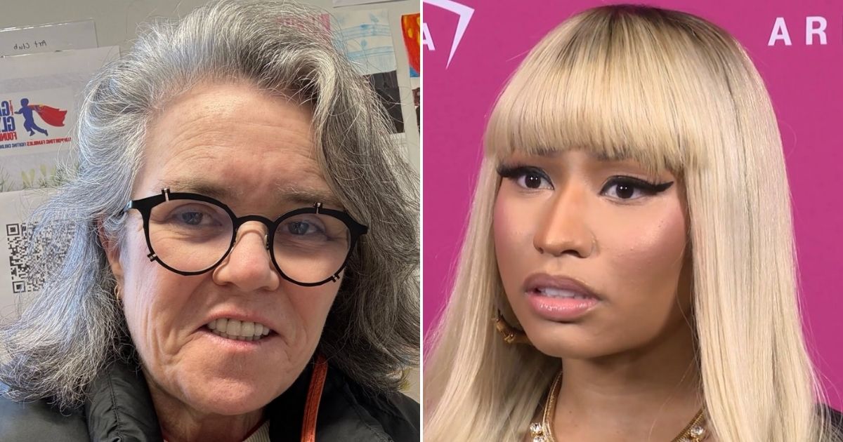 Rosie O'Donnell called out Nicki Minaj's 'not American' heritage on Instagram.