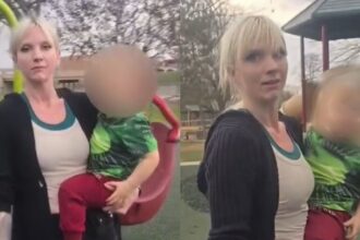 woman abused black child