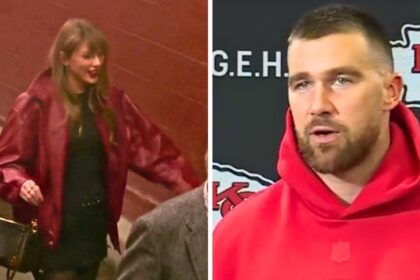 Taylor Swift was at the Arrowhead Stadium on Christmas Day to support Travis Kelce
