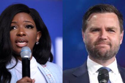 Texas Rep. Jasmine Crockett fires back at JD Vance’s latest comments about her. (Both images by Gage Skidmore via Flickr).