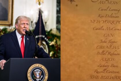 White House Faces Backlash Over Now-deleted 'Naughty List'