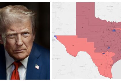 Texas Map Trump GOP