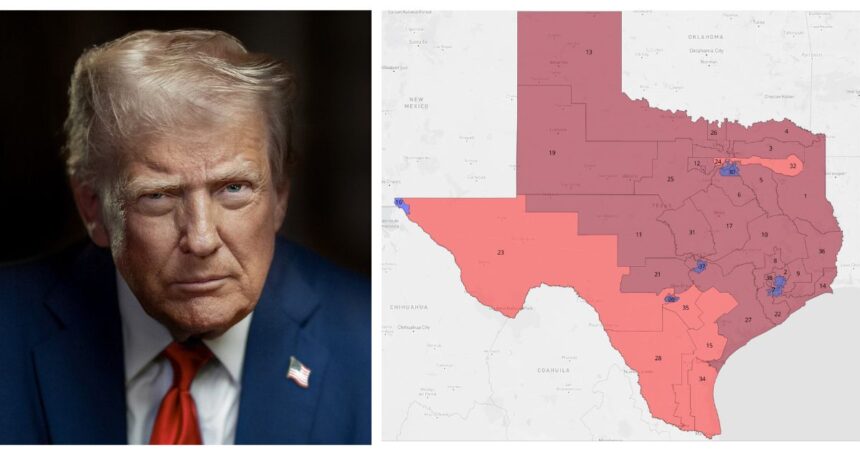 Texas Map Trump GOP