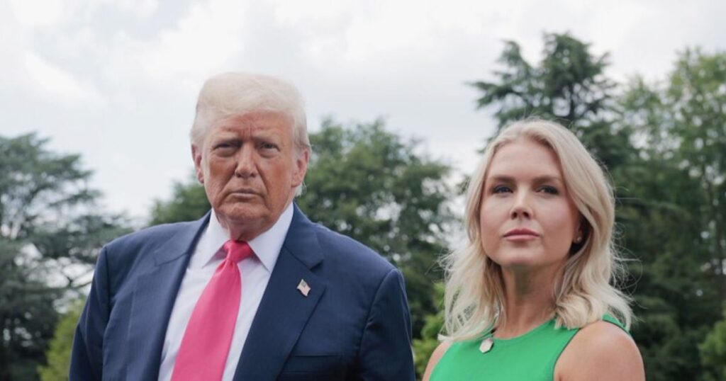 Karoline Leavitt grilled by netizens for falsely claiming that Trump coined a term