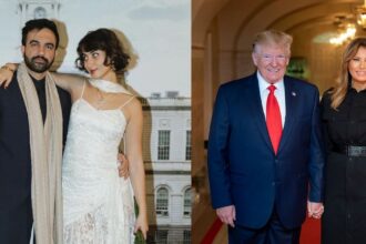 Trump and Mamdani's wives have certain similarities (Image via X / @BenFRubinstein l Wikimedia Commons)