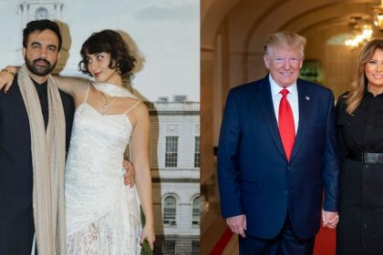 Trump and Mamdani's wives have certain similarities (Image via X / @BenFRubinstein l Wikimedia Commons)