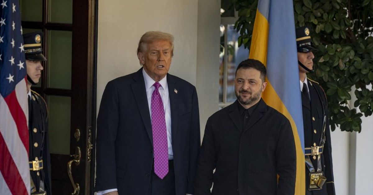 Trump and Zelenskyy had a meeting at Mar-a-Lago