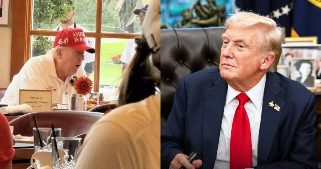 Trump reportedly caught falling asleep mid-meal