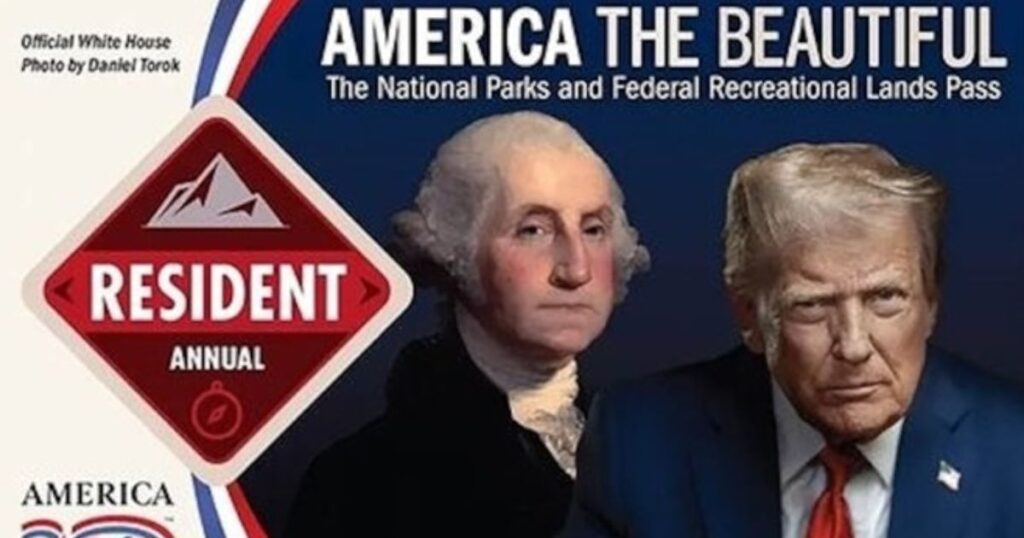 Donald Trump wants his face on national park's annual pass