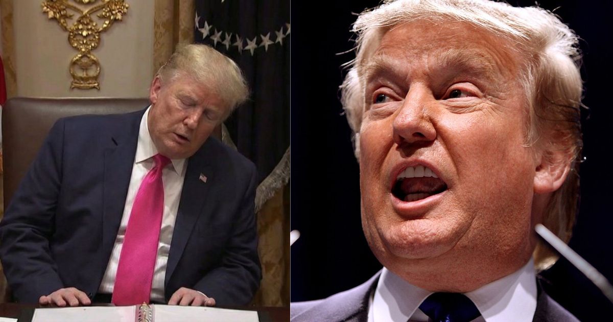 Donald Trump rants about his health