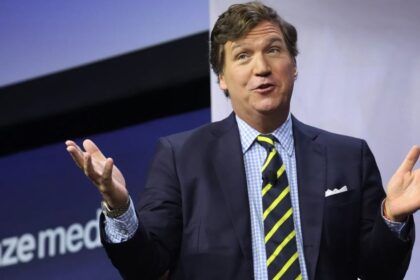 Tucker Carlson talking