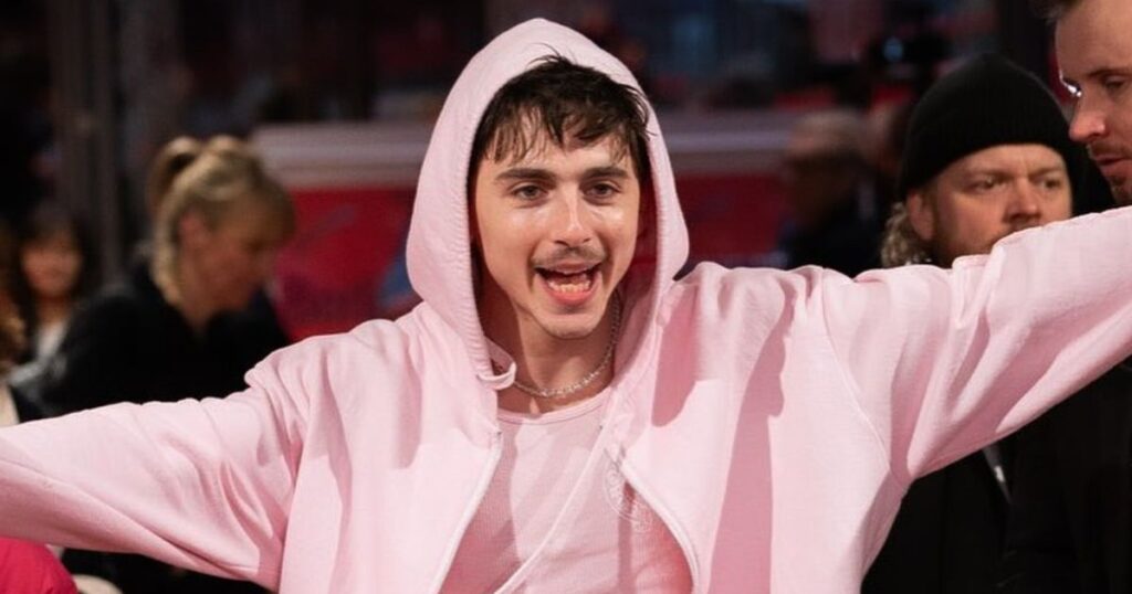 Unforgettable Scene From The Timothée Chalamet ‘Marty Supreme’ movie