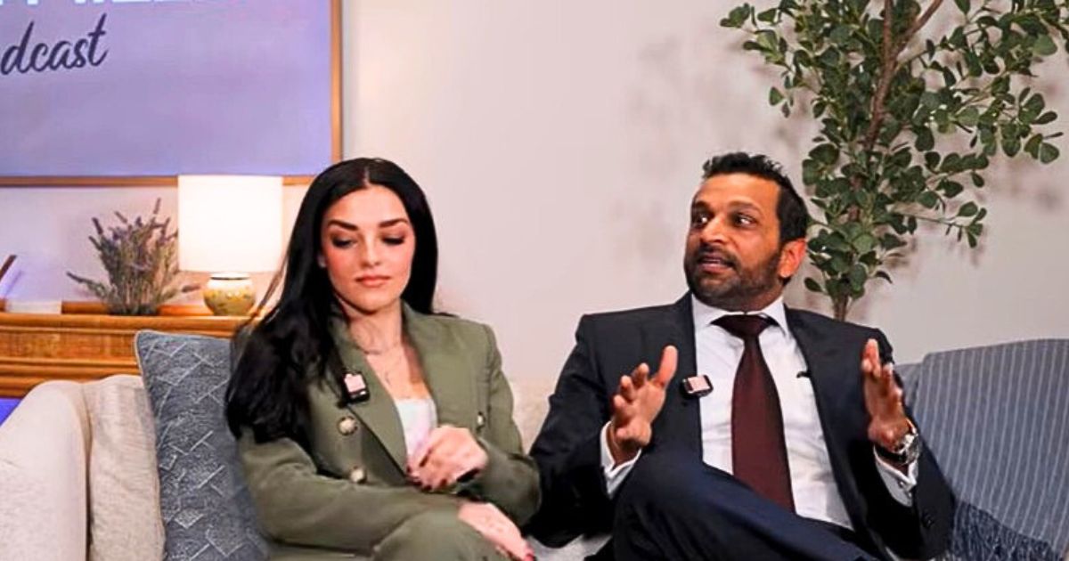 FBI Director Kash Patel and his girlfriend Alexis Wilkins debunks viral rumors on The Katie Miller Podcast.