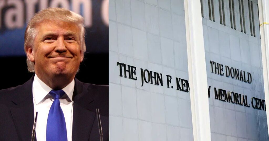 Trump Slaps His Name on the Kennedy Center — And the Kennedy Family Is Livid
