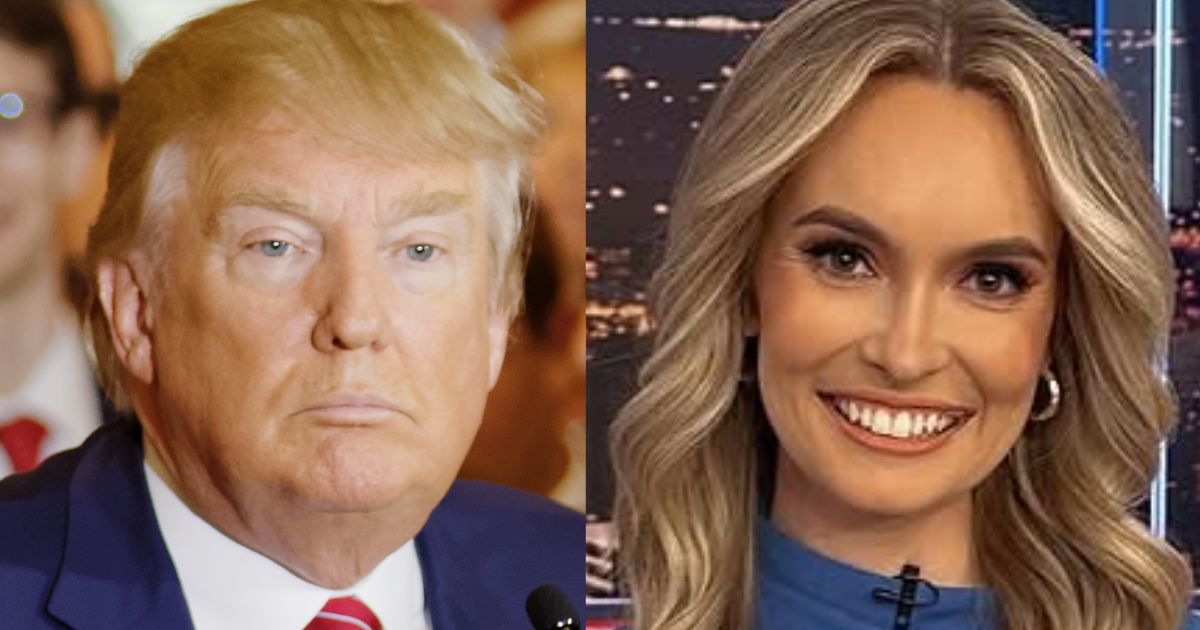 Donald Trump and Kaylee McGhee White