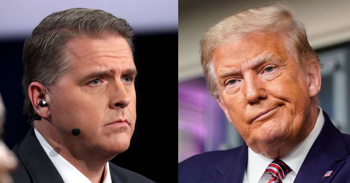 Scott Jennings and Donald Trump