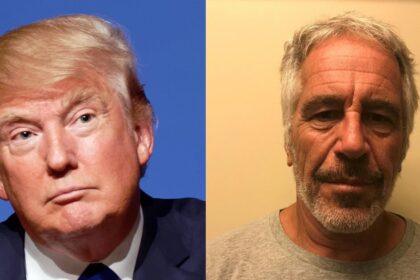 Donald Trump and Jeffrey Epstein