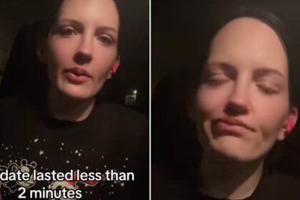 A woman shared details about her horrible '2 minute' first date.