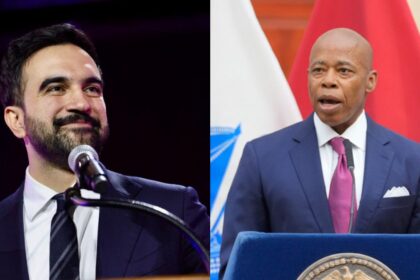 Zohran Mamdani and Eric Adams