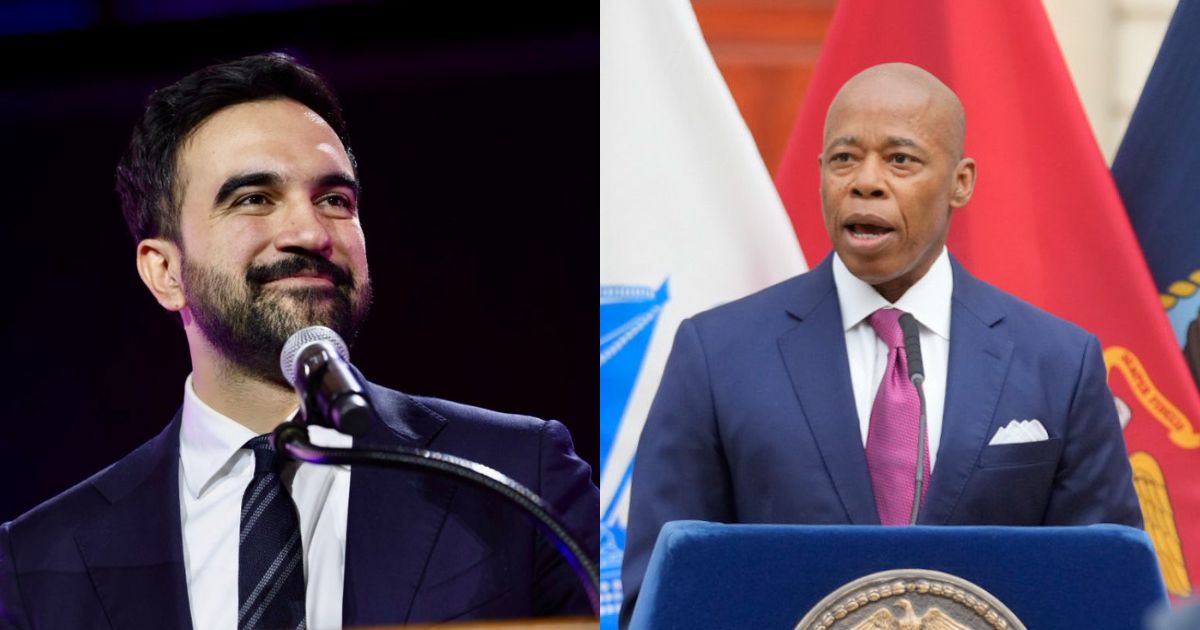 Zohran Mamdani and Eric Adams