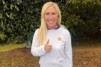 Following her break from Donald Trump’s loyalists, Marjorie Taylor Greene says he is no longer America First.