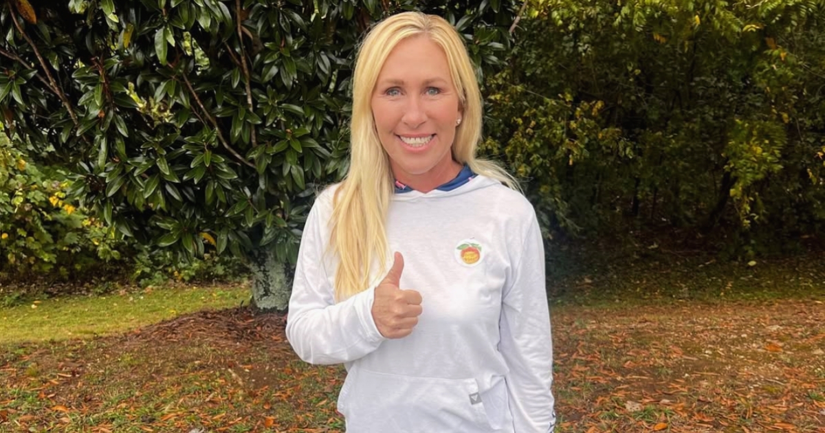 Following her break from Donald Trump’s loyalists, Marjorie Taylor Greene says he is no longer America First.