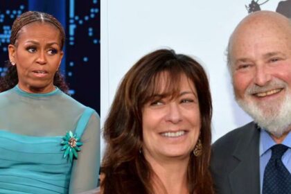 Michelle Obama spoke of Rob and Michele Reiner