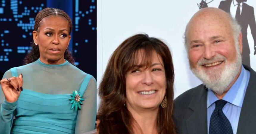 Michelle Obama spoke of Rob and Michele Reiner
